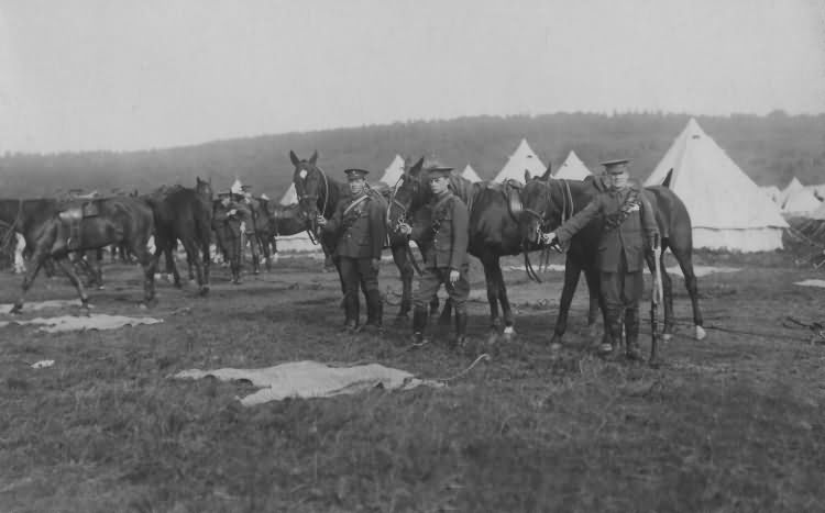 Crowborough Camp - August 1912