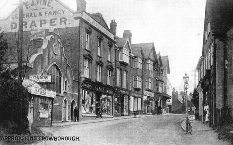 Approaching Crowborough - 1935