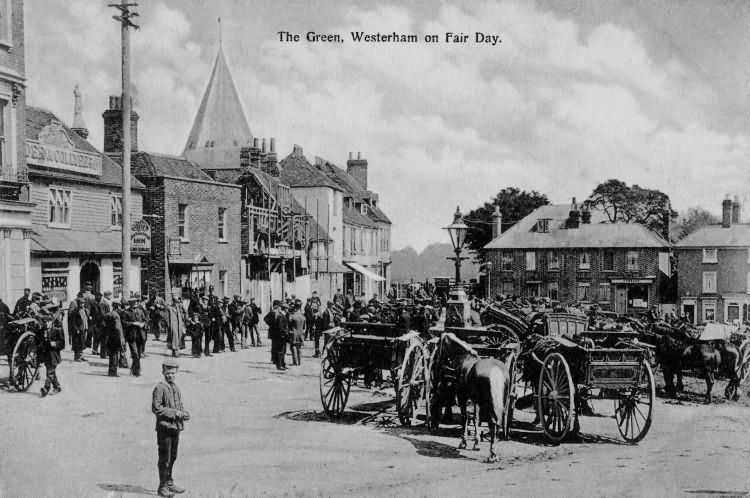 The Green on Fair Day - 1907