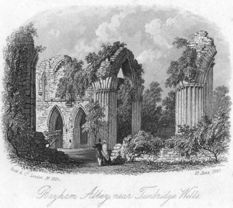 Bayham Abbey - 13th June 1850