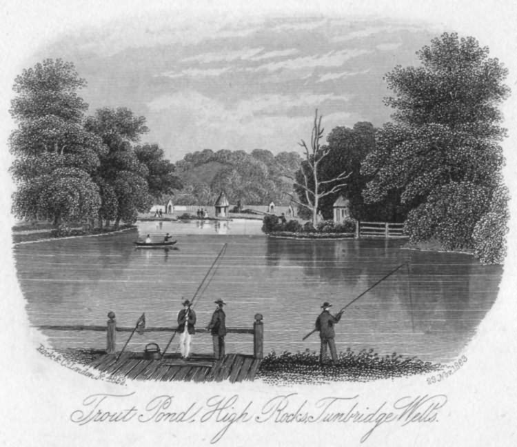 Trout Pond, High Rocks - 23rd Nov 1863