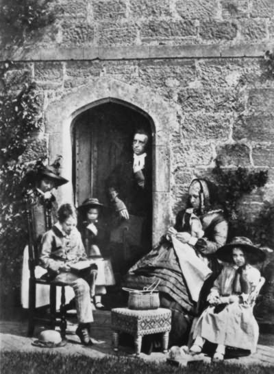 J.M. Neale and family, Sackville College - 1855