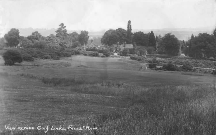 View across Golf Links - 1915