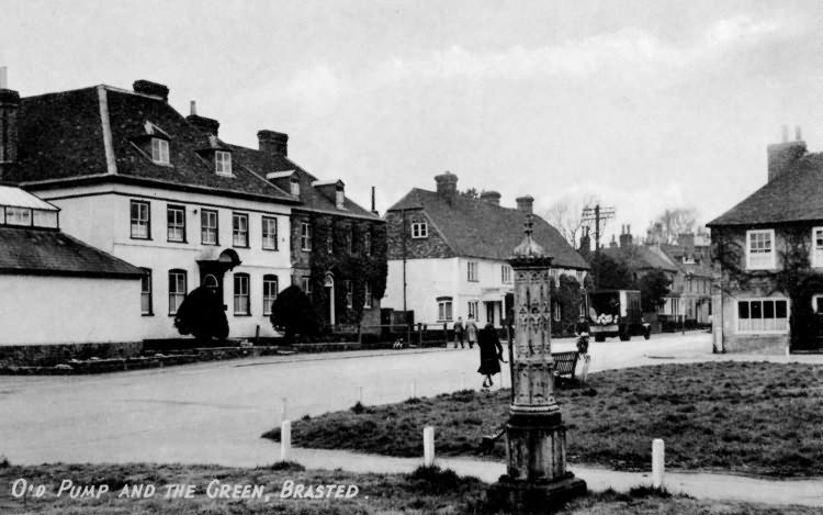 Old Pump and The Green - 1940