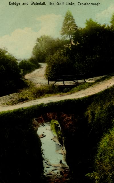 Bridge and Waterfall, The Golf Links - 1908