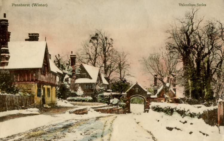 Penshurst in Winter - 1905