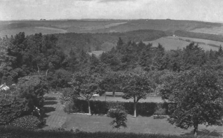 View from The Links Hotel - 1945