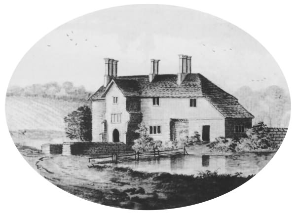 The Old House, Brambletye - c 1785