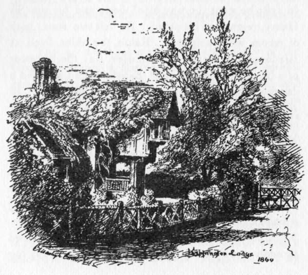 Kippington Lodge in 1860 - 1900