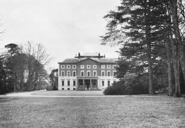 Entrance Front from the Avenue, Buxted Park - 1930
