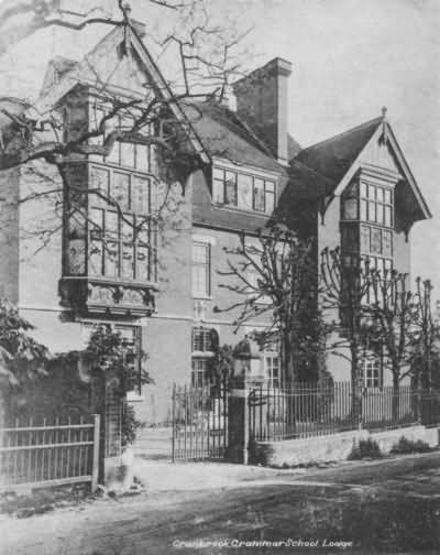 Grammar School Lodge - 1903