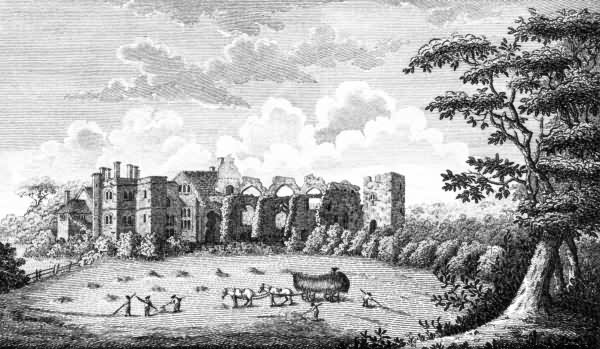 Ruins of the Palace at Mayfield - 1797