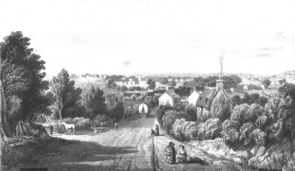 Tunbridge Wells and Calverley from the Frant Road - 1831