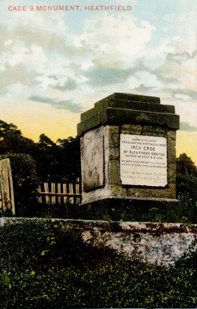 Cades Monument - c 1910