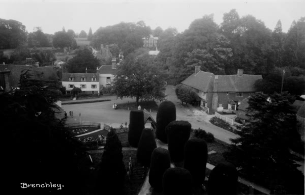 Brenchley Church - c 1925