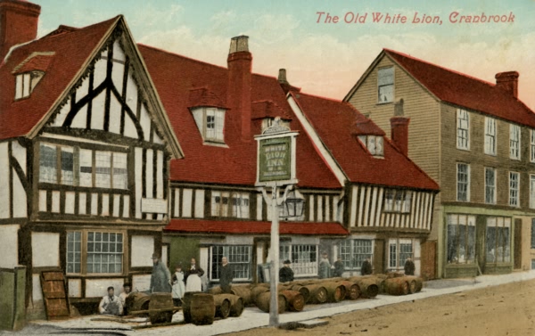 The Old White Lion - c 1880