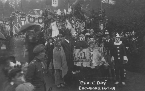 Crowborough - Peace Day - 9th July 1919