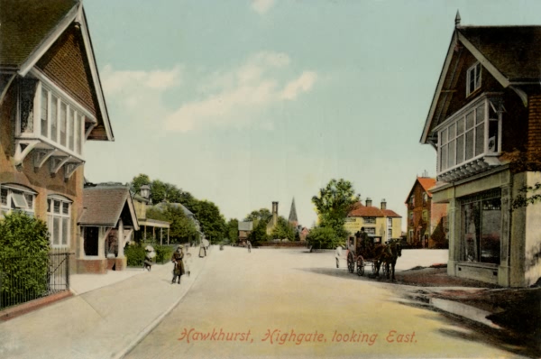 Highgate, looking East - 1911
