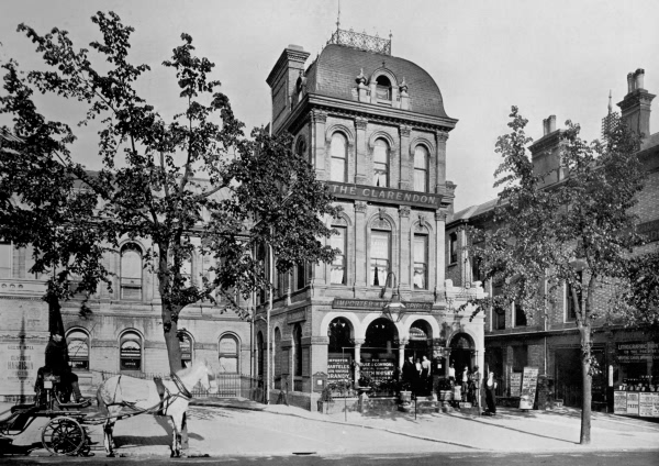 The Clarendon Restaurant, Mount Pleasant - 1896