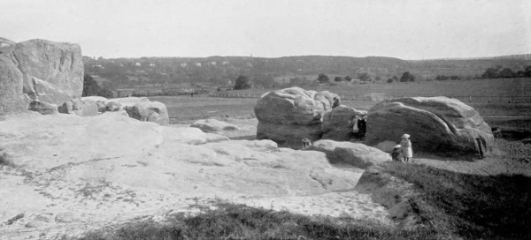 Stirling Castle Rocks, The Common - 1896