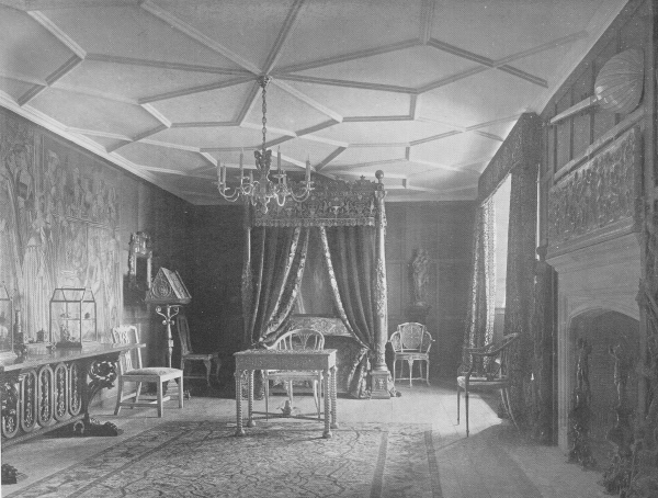 Chamber of Anne of Cleves, Hever Castle - 1907