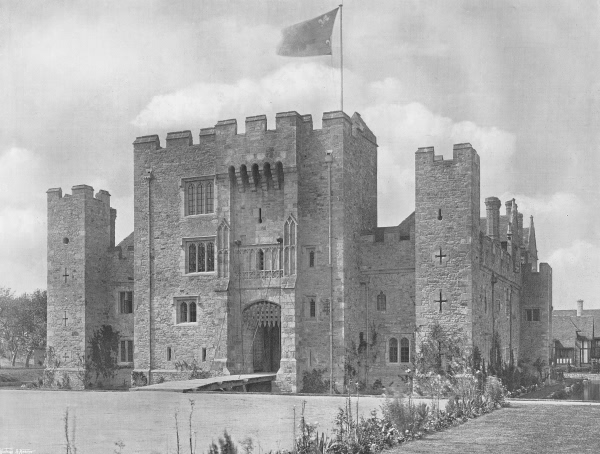 The Gatehouse from the South-West, Hever Castle - 1907