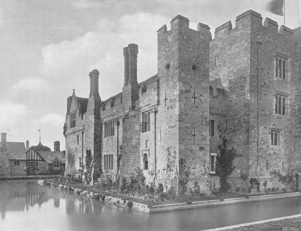 South-West Angle, Hever Castle - 1907