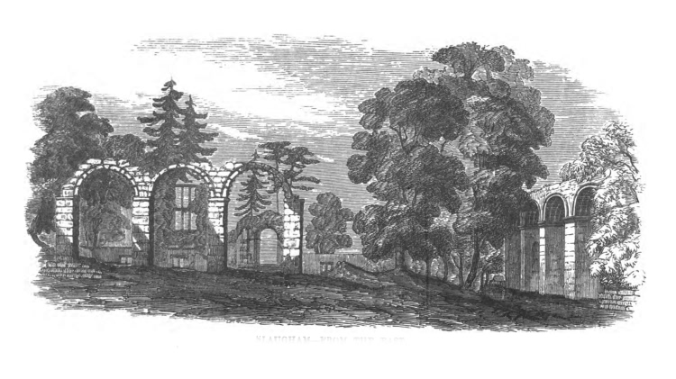 Slaugham - from the East - 1858