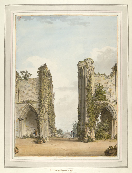 East End of Bayham Abbey - 1783