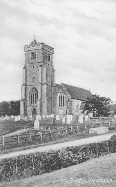 Biddenden Church - 1905