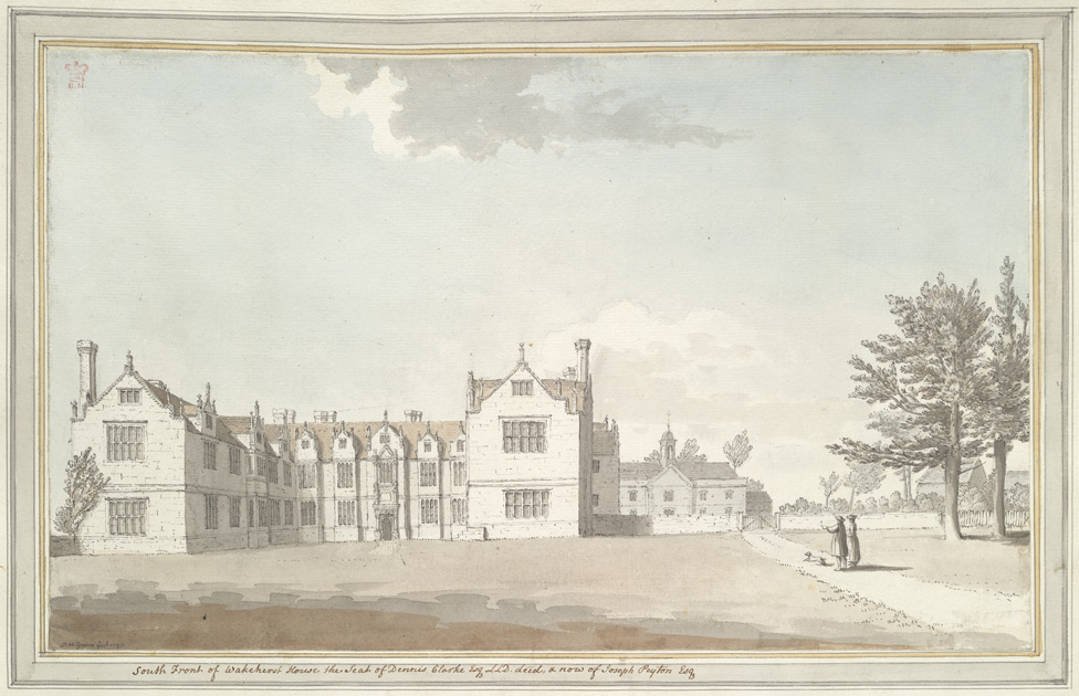 South Front of Wakehurst House, the Seat of Dennis Clarke Esq., L.L.D., decd, and now of Joseph Peyton Esq. - 1780