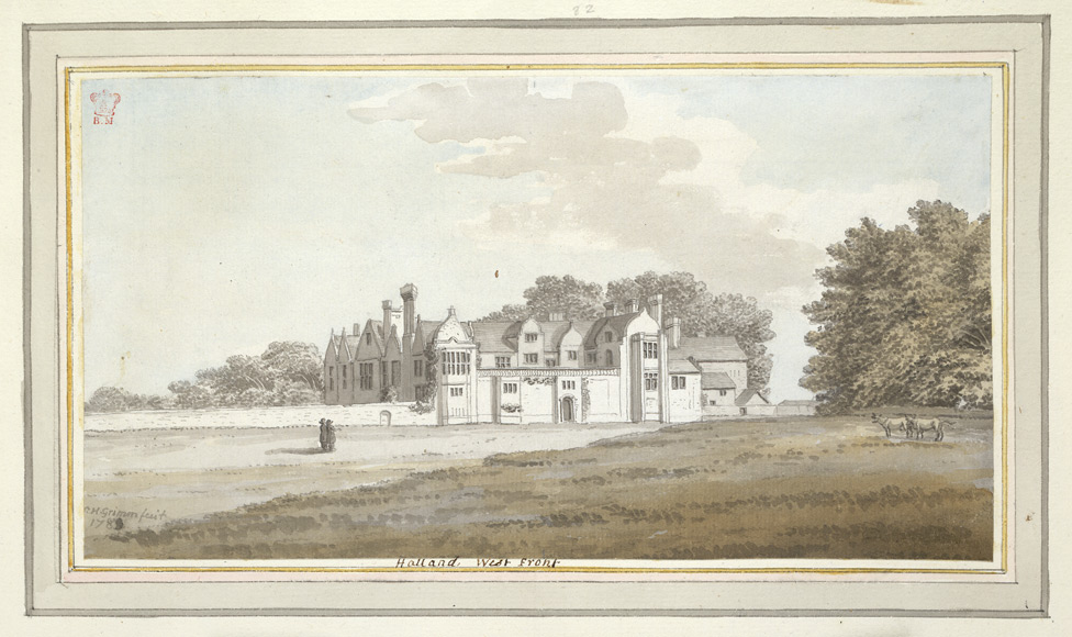 Halland West Front - 1783