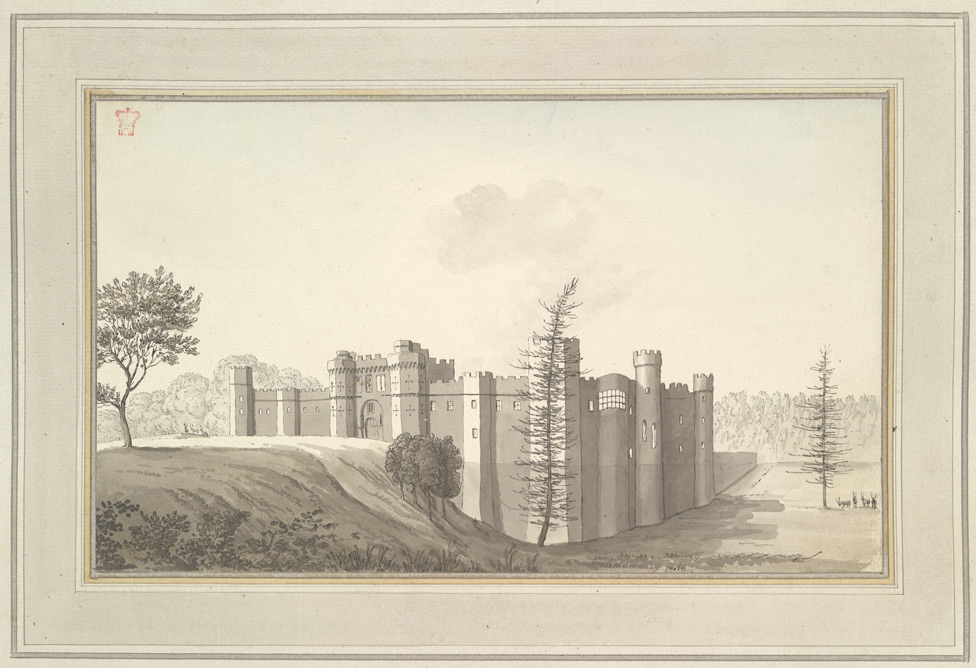 Herstmonceux Castle - 1780