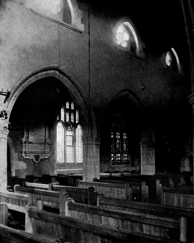 North Aisle, Hailsham Church - 1901