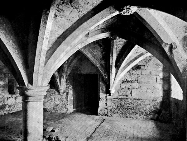 The Vaulted Room, Michelham - 1901