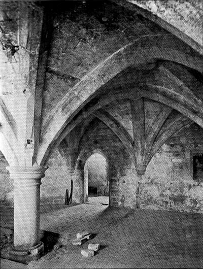 The Vaulted Room, Michelham - 1901