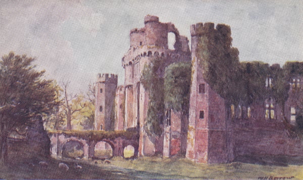 Herstmonceux Castle - c 1910