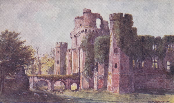 Herstmonceux Castle - c 1910