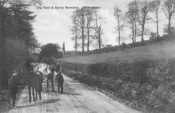 The Kent & Surrey border - 1905