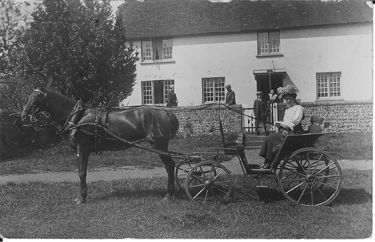Emily Kate Head at Harlands Farm - 1908