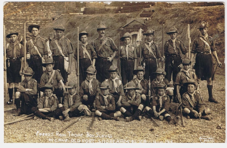 Forest Row Troop Boy Scout - 1913