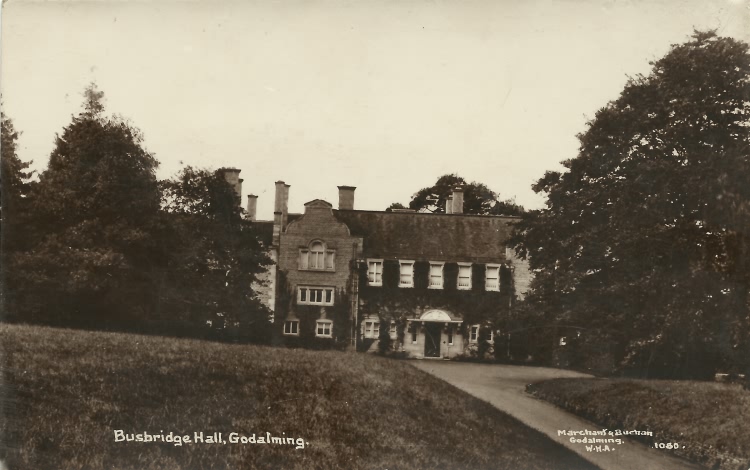 Busbridge Hall, Godalming - c 1912