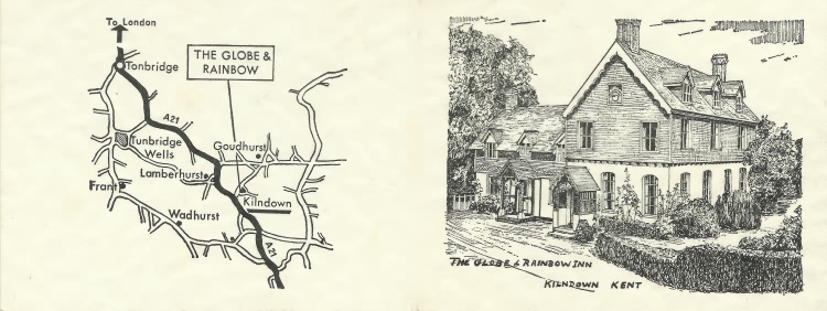 The Globe and Rainbow Inn, Kilndown - c 1935