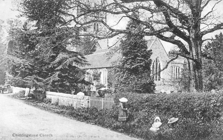 Chiddingstone Church - 1906