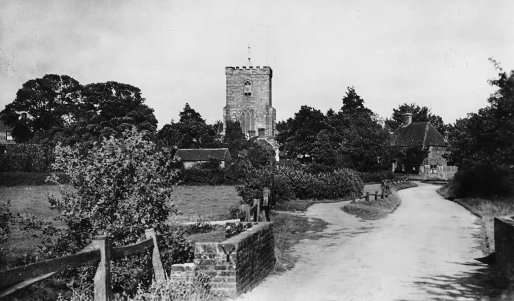 Hellingly Church - 1912