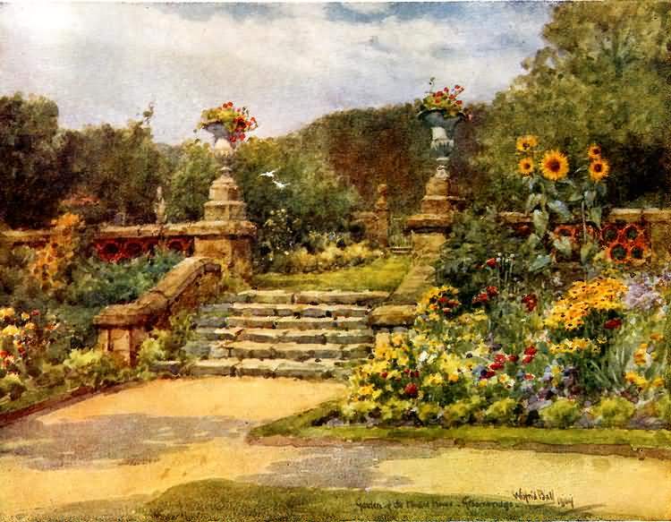 Garden of the Moated House - 1904