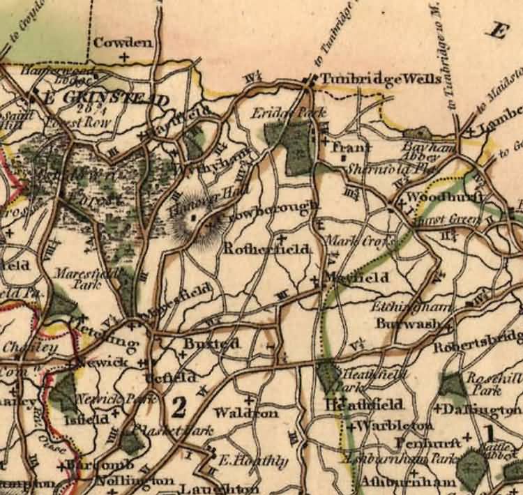 [North] Sussex by G.Cole and engraved by J.Roper - 1808