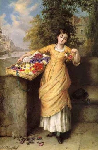 The Flower Seller - 1882