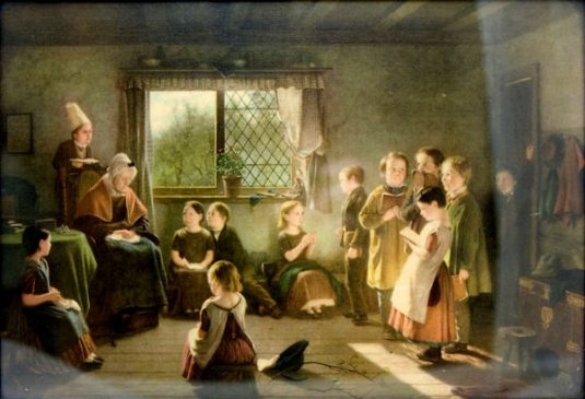 Victorian Country Classroom - 1845 to 1865