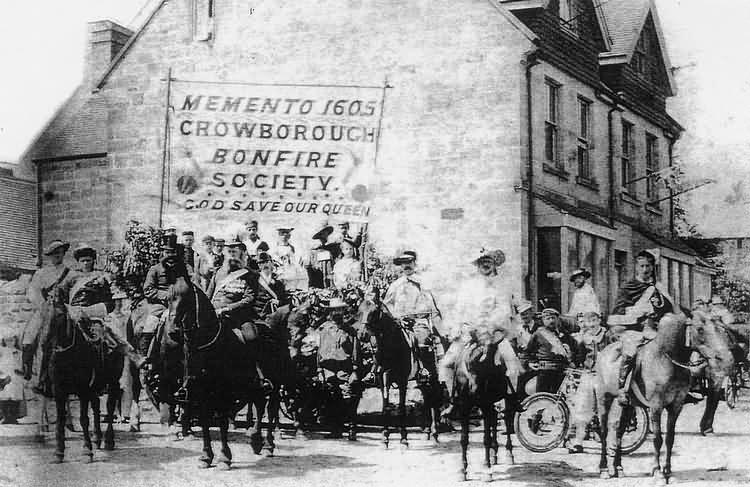 The Crowborough Bonfire Society, Bricklayers Arms - 1897